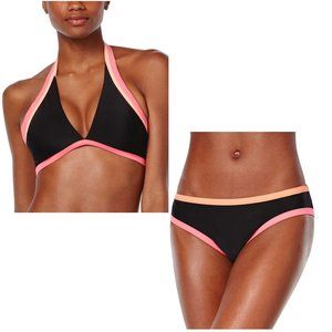 NEW Bikini Nation Colorblock 2 piece Bikini Set